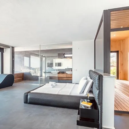 Luxury For 8 With 20m Large Infinity Pool In Kalkan 빌라 카스