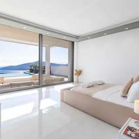 빌라 Luxury For 8 With 20m Large Infinity Pool In Kalkan 카스